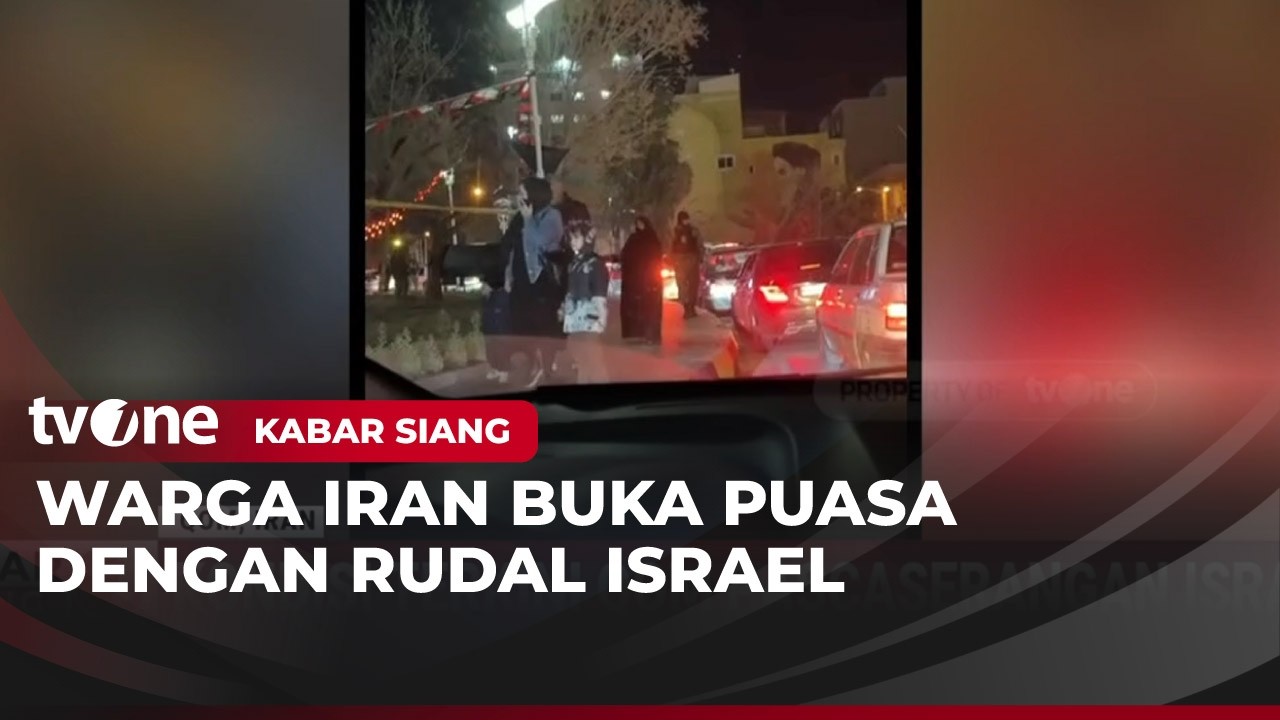 Bukanya Lari, Warga Iran Malah Berkumpul Lihat Gedung yang Dirudal Israel | Kabar Siang tvOne