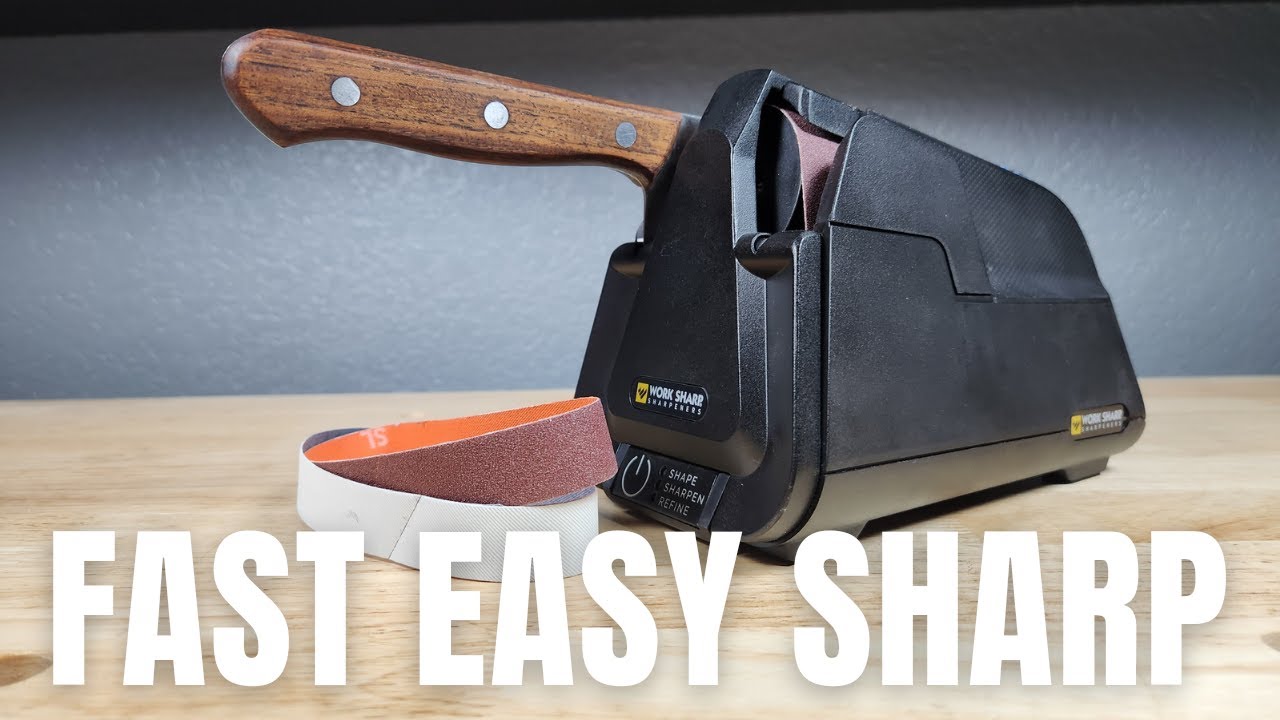 THE BEST ELECTRIC KNIFE SHARPENER WORKSHARP E5 PROFESSIONAL ELECTRIC KITCHEN KNIFE SHARPENER REVIEW