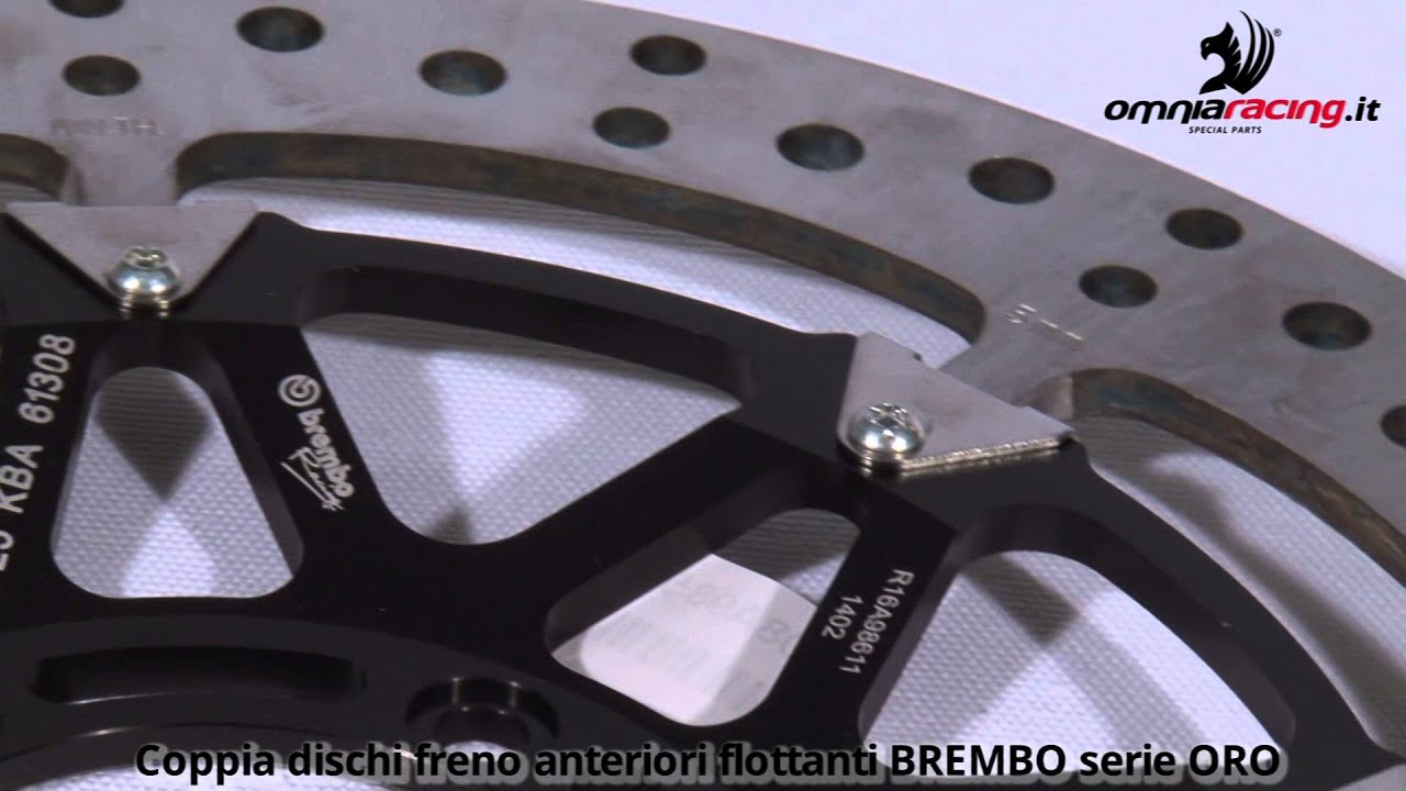 Dischi BREMBO Racing T-drive 5,5mm disco anteriore moto - Brake tdrive floating disc