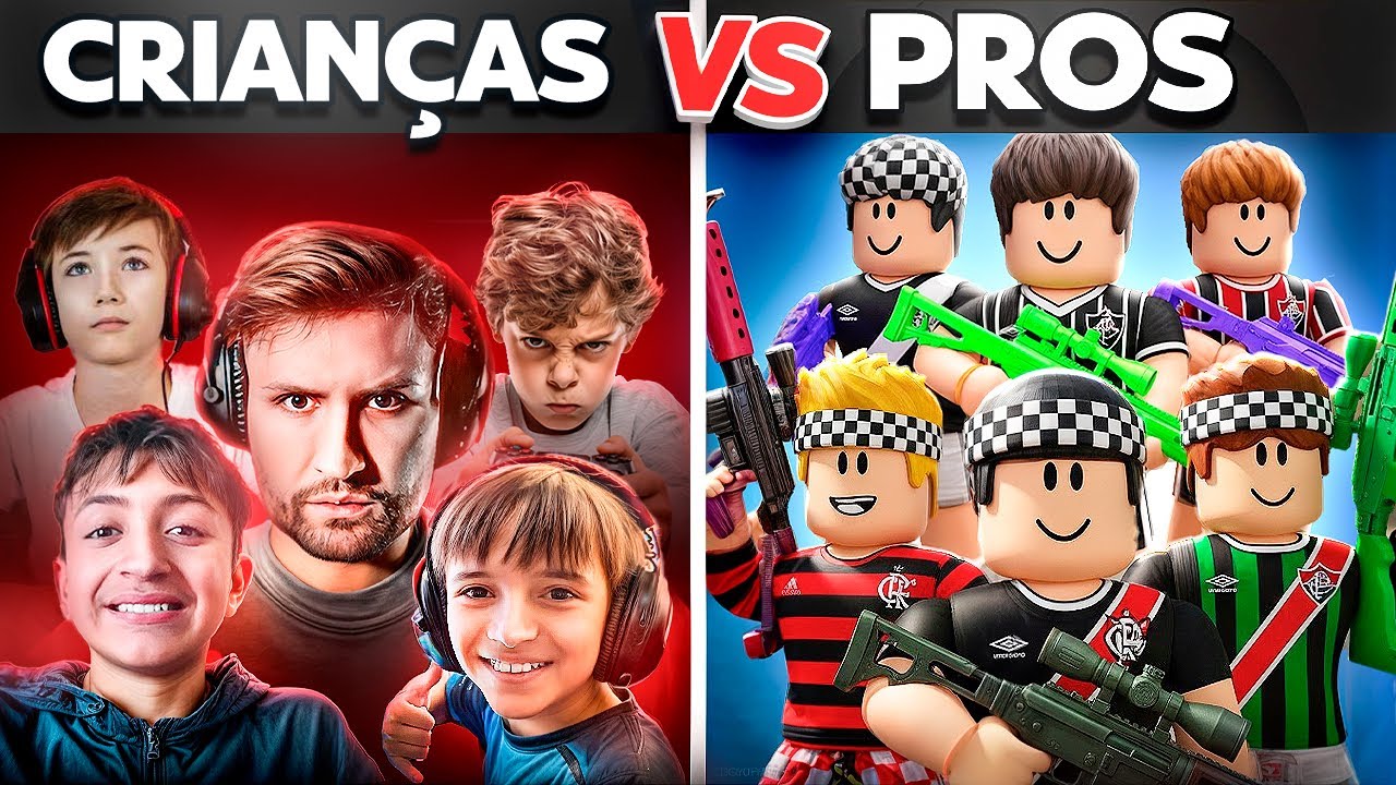 SQUAD de CRIAN&Ccedil;AS contra PROS de COUNTER BLOX no CS2&hellip; BRUTAL 🤯