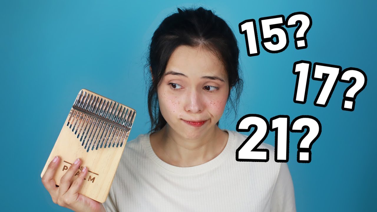 сравнение калимбы: 15, 17 или 21 ключ? Что для вас ЛУЧШЕ? (SUB)