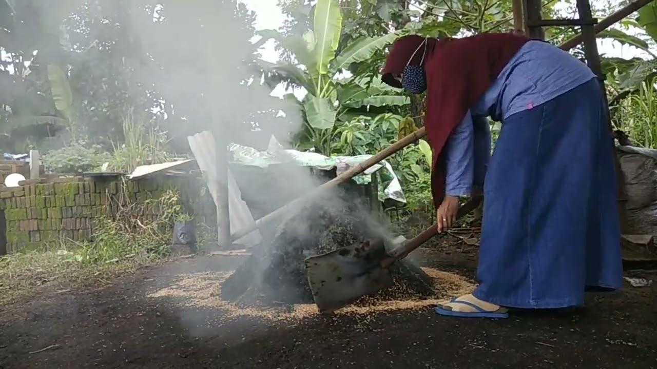 Arang Sekam_ mudah murah manfaat🤗