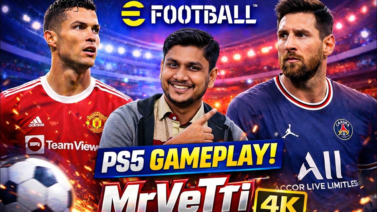 🔥 eFootball PS5 Gameplay in 4K | Intense Match | MrVeTTi 🎮