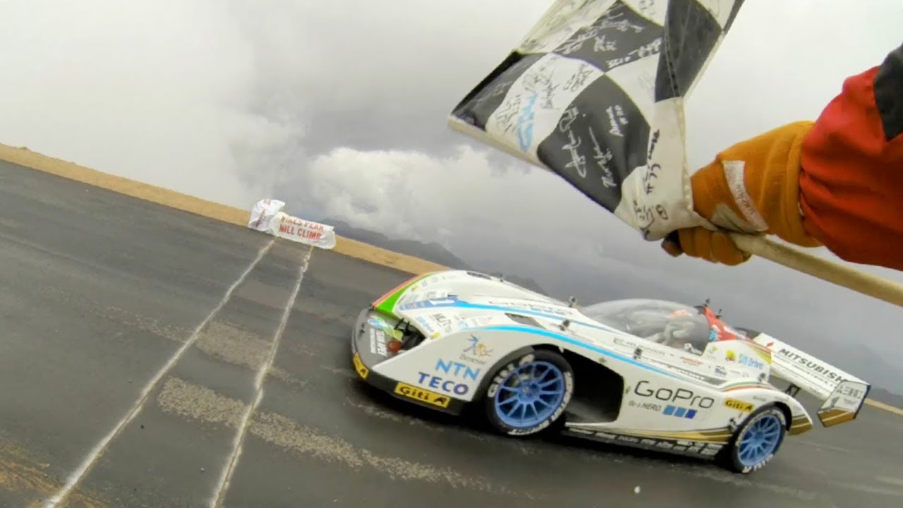 GoPro: The Electric 'Monster' Tajima - Pikes Peak 2013 Electric Class Winner
