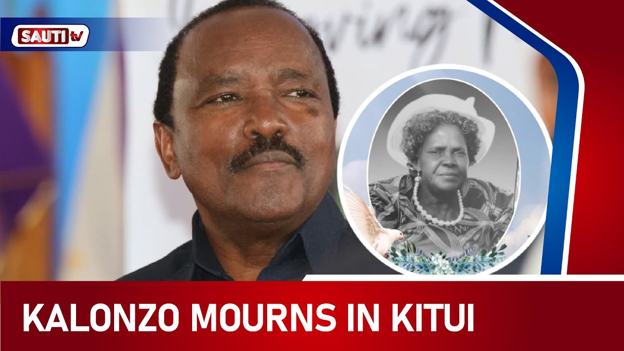 LIVE: Kalonzo Musyoka attending the Burial Service of Late Mama Mutindi Matiki in Kitu