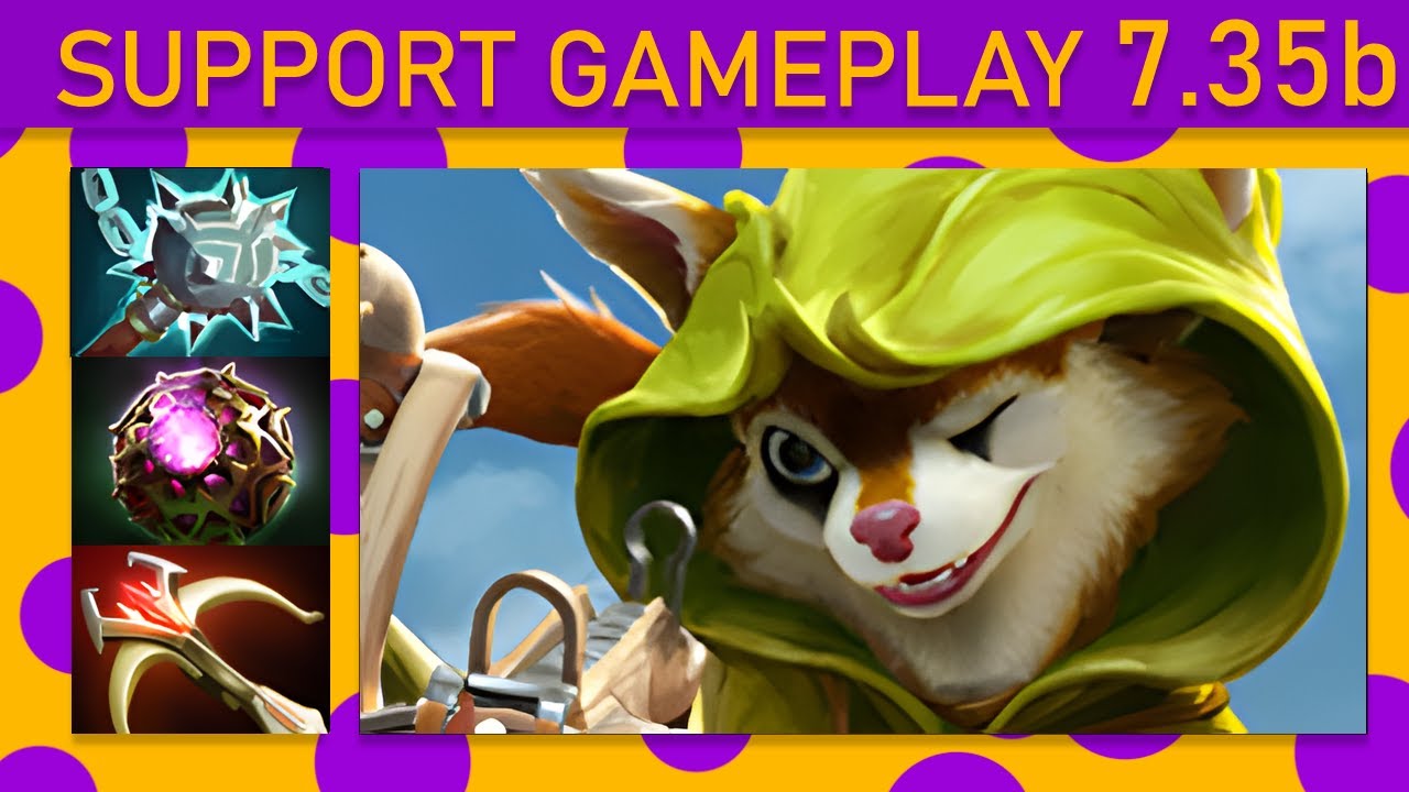 ✨Ari Hoodwink 85% Kill participation! Support Gameplay 7.35b - Dota 2 Top MMR
