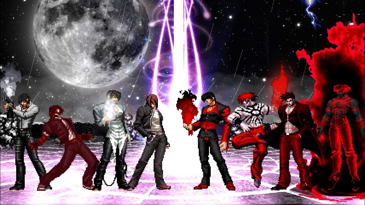 White Flames Team vs Red Flames Team | KOF MUGEN