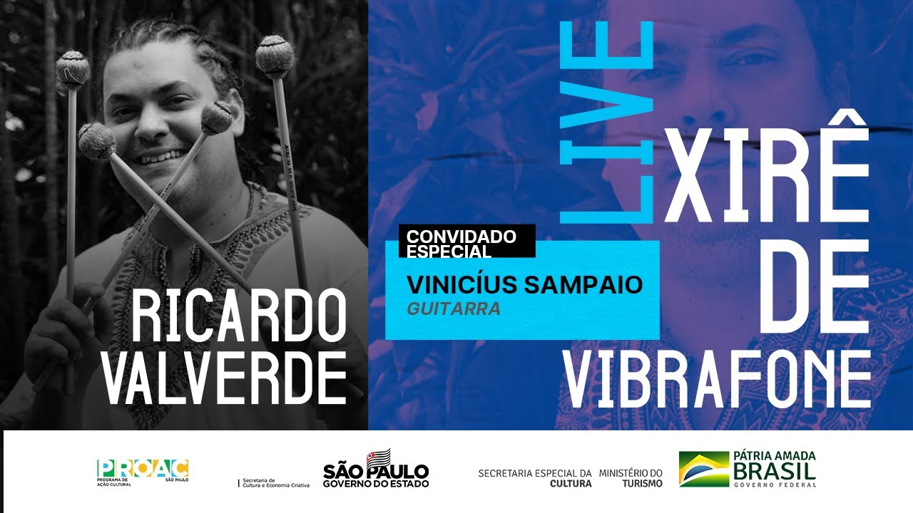 Live Xirê de Vibrafone com Participação de Vinícius Sampaio | Ricardo Valverde