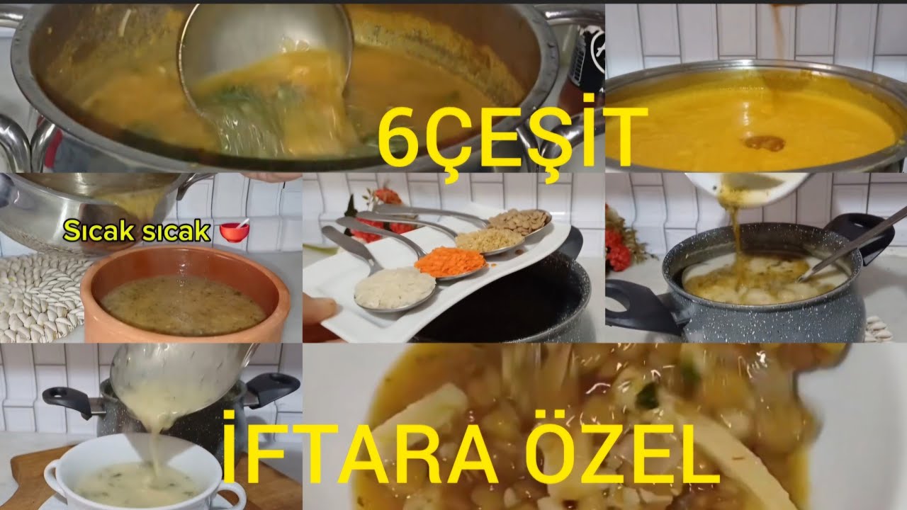 RAMAZANA ÖZEL MİS GİBİ😋KOLAY💯 EKONOMİK🥣SICACIK ÇORBA TARİFLERİ❗️#iftar vakti #souprecipe