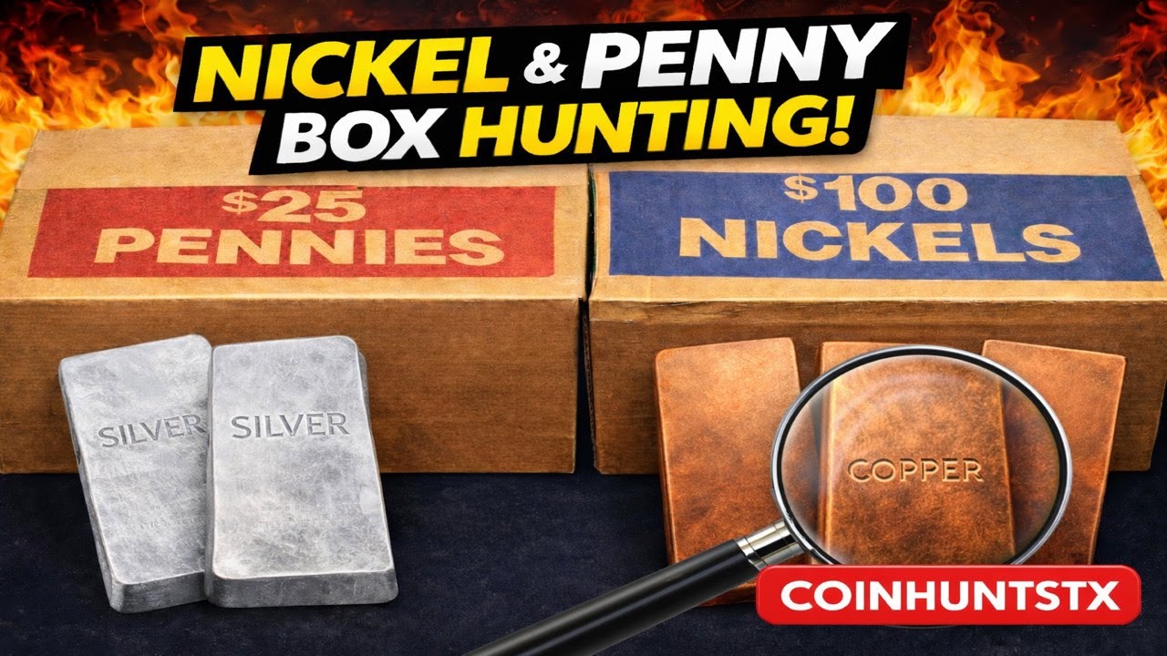 Buffalo + Silver + Proof! Huge Finds in a Live Penny & Nickel Hunt / Stream 3 2026
