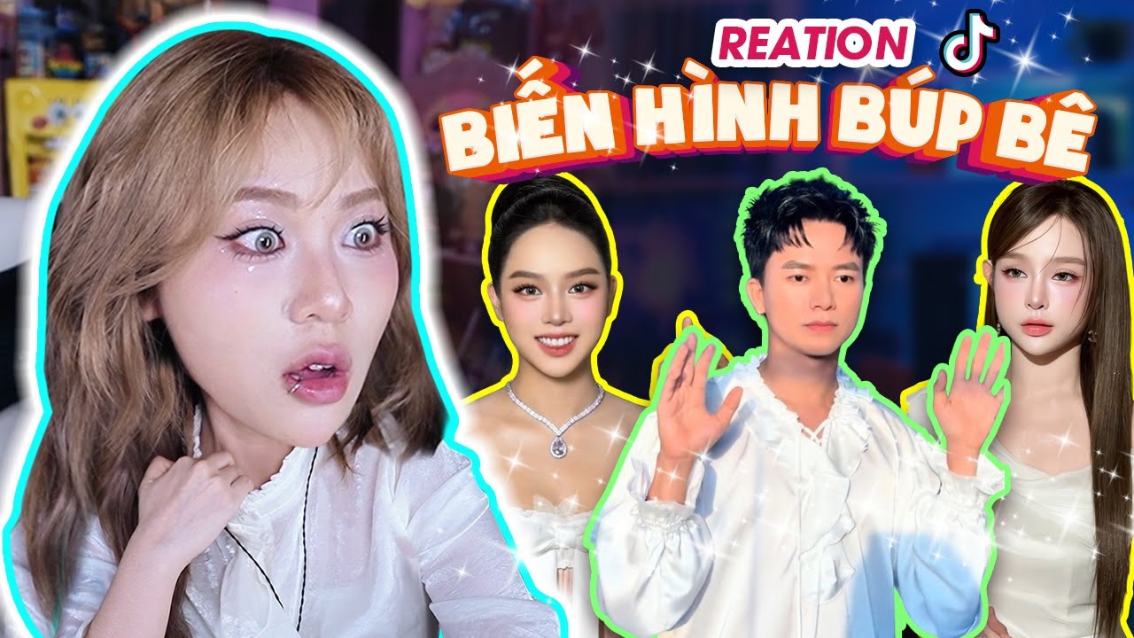 Reaction trend hot TikTok búp bê Barbie Thanh Thủy, Trang Pháp,... MisThy liên tục shock visual!?