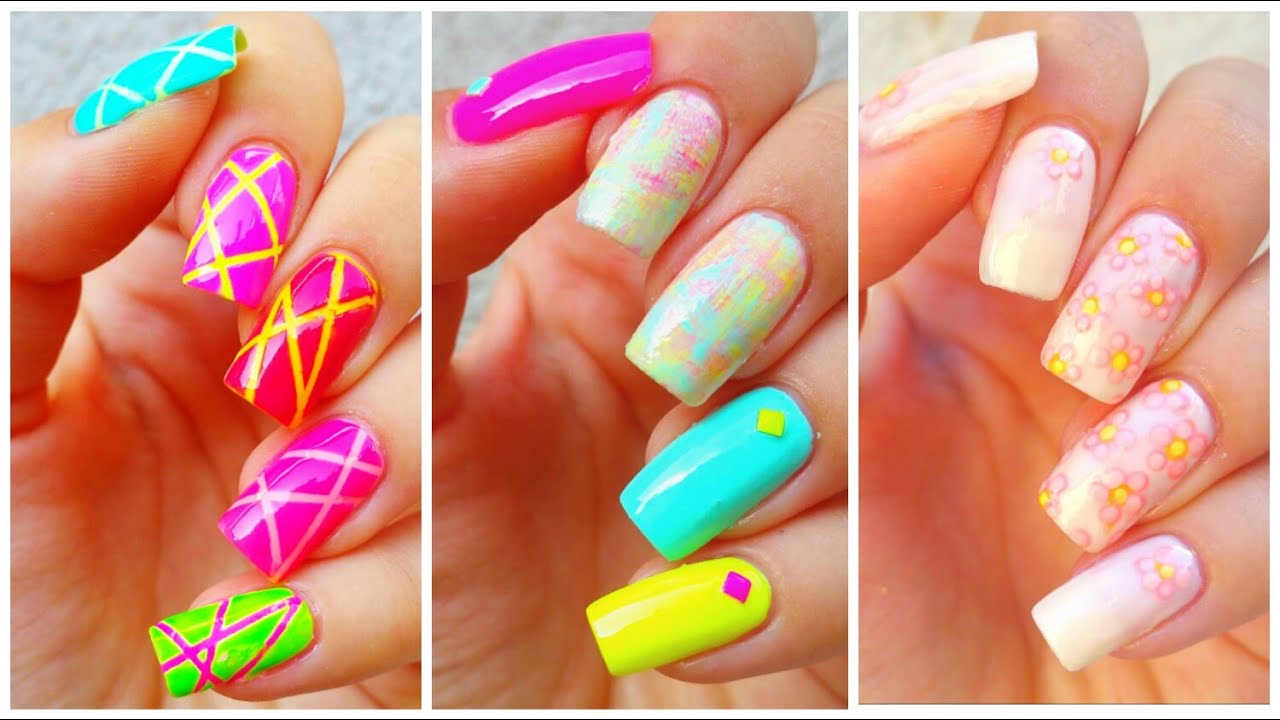 3 Nail Art for Beginners