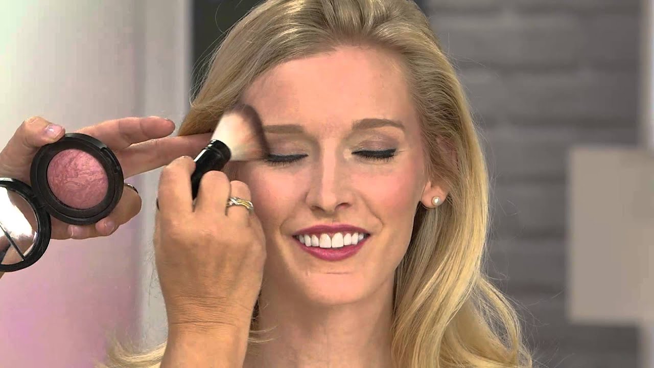 Laura Geller Baked Pink Buttercream Blush-N- Brightenw/Brush with Jacque Gonzales