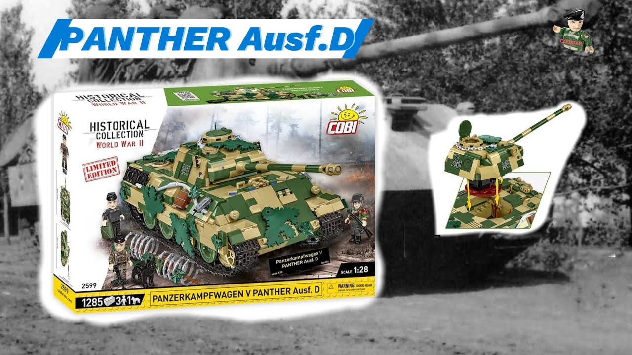 🗣First Limited Edition Set in 2025 🔥. - PANTHER Ausf.D (cobi 2599)