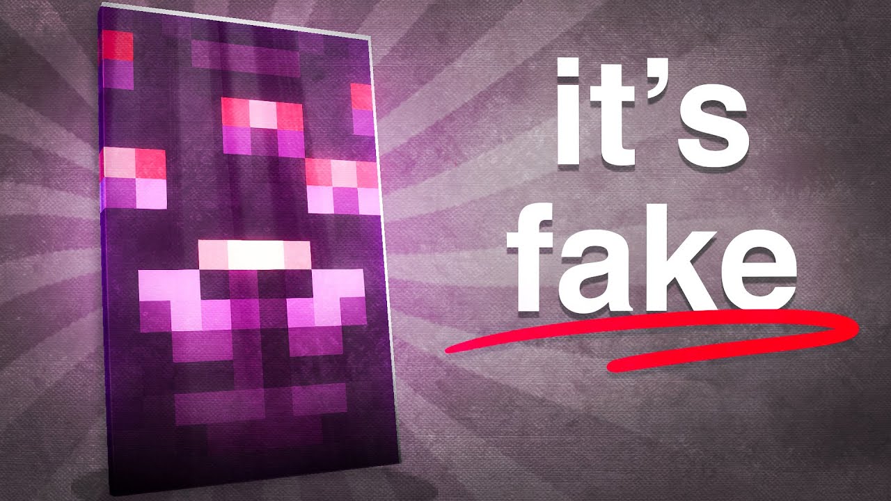 Плащ «Цветущая радужка» из Minecraft оказался подделкой!?