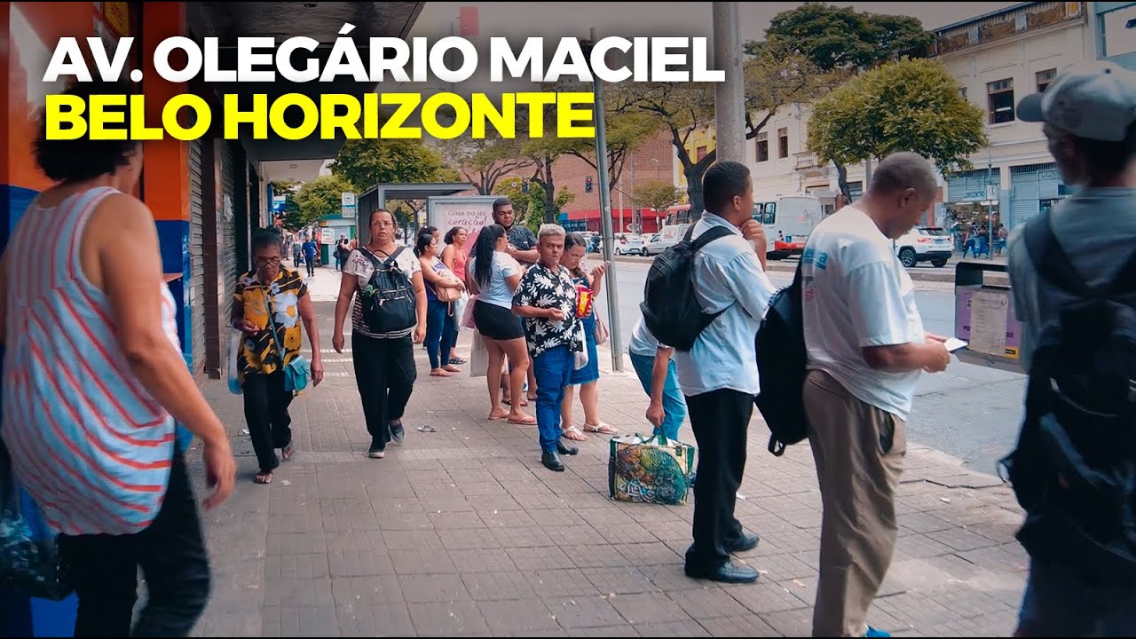 AV. OLEGÁRIO MACIEL | CENTRO | BELO HORIZONTE-MG | NA RUA 4K