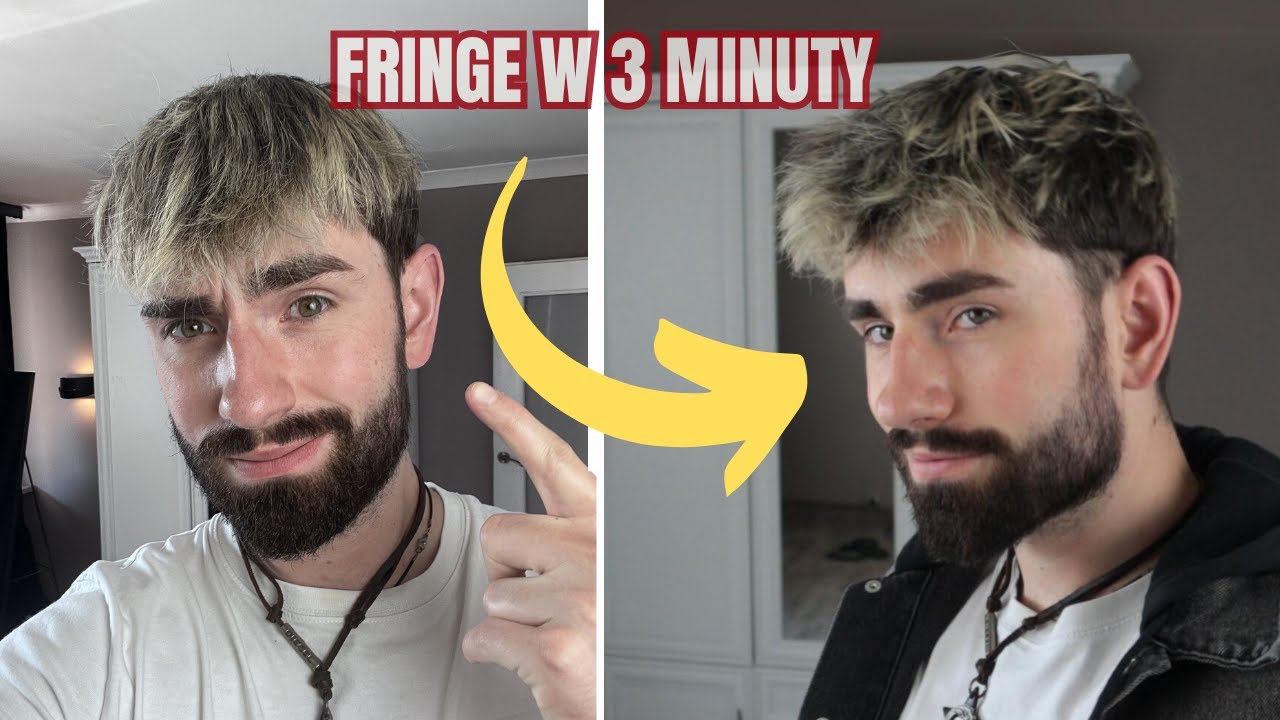 Messy Textured Fringe - Jak Szybko Ułożyć Włosy