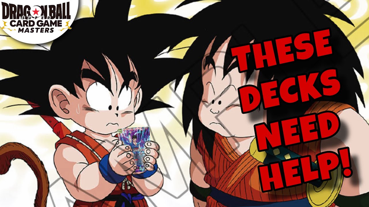 5 малоизвестных колод, которым НЕОБХОДИМА поддержка! (DBS Card Game Masters)