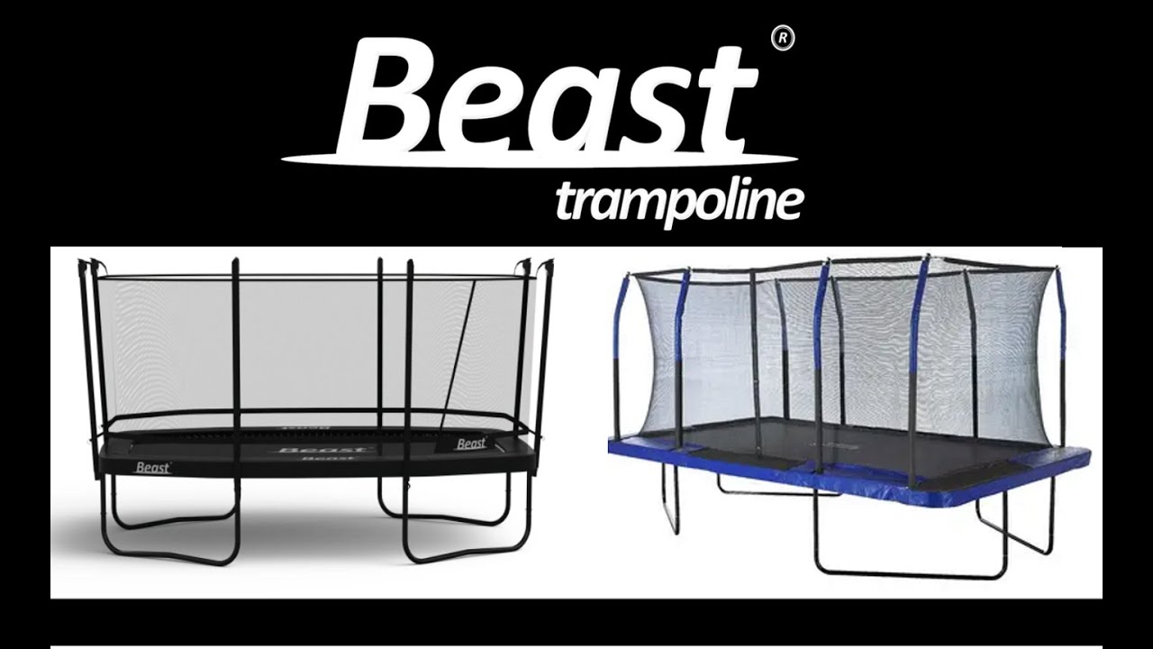 Beast K9 Rectangular Performance Trampoline - 10x17ft