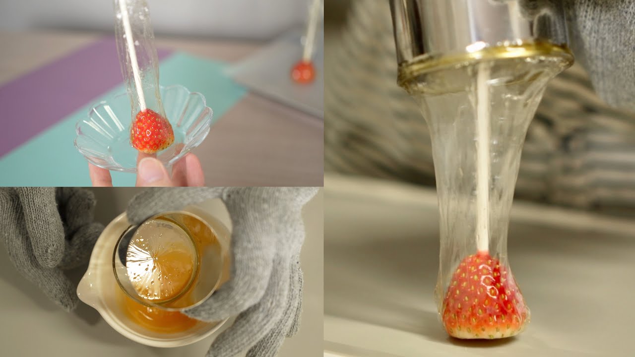 New Strawberry Tanghulu シン いちご飴
