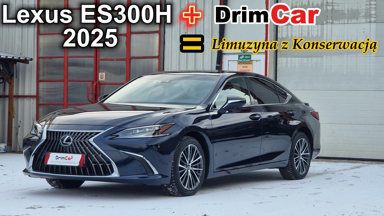Lexus ES300 H 2025r. Konserwacja podwozia. Podstawowa usługa Wosk Suchy.