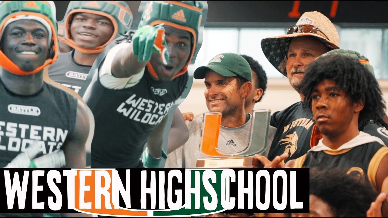 WE COULDN'T BE STOPPED!! || University of Miami 7on7|| Western high school