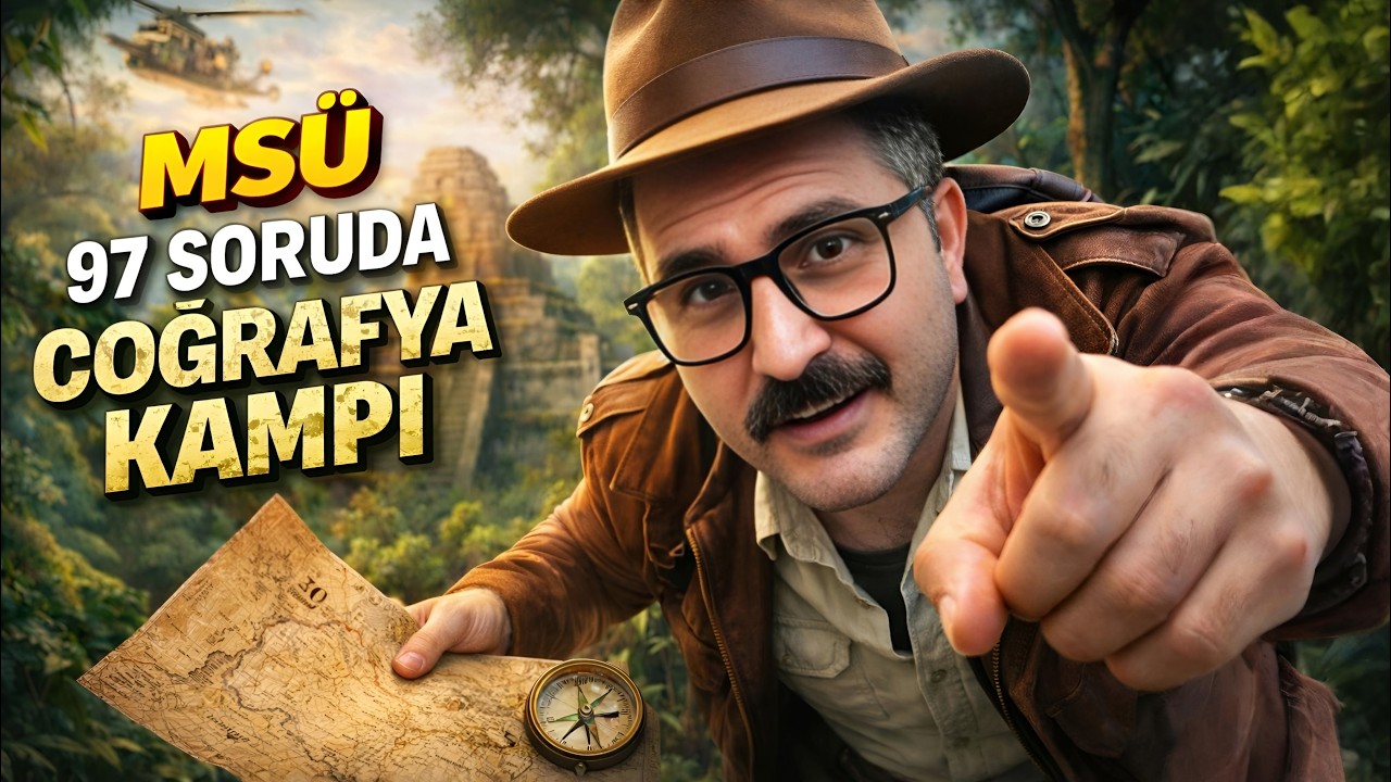 MSÜ Coğrafya SON TEKRAR 🔥 97 Soru