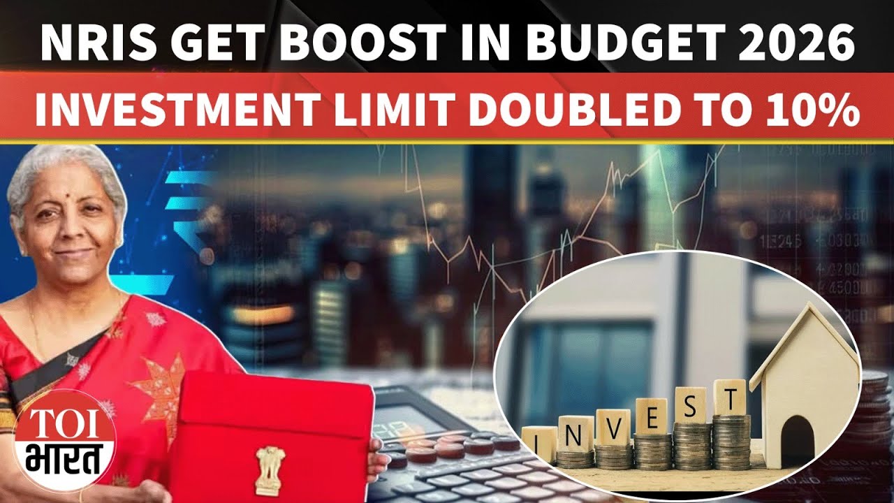Budget 2026: Individual NRI Investment Limit Doubled, Combined Cap Raised To 24%: FM Sitharaman