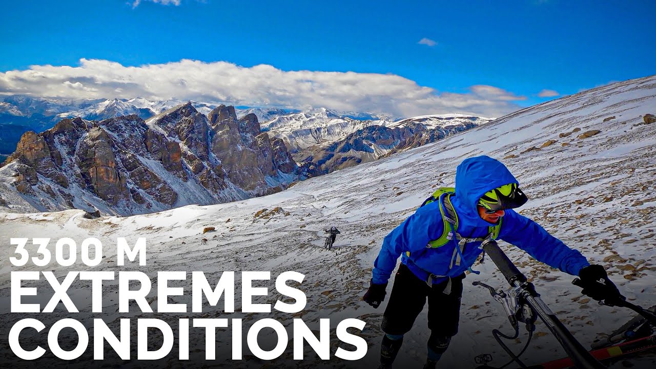 Expédition polaire VTT en Ubaye !