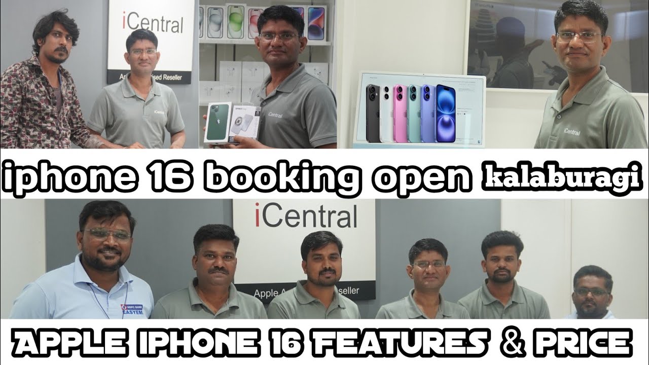 iCentral Apple store in kalaburagi | #icentral #iphone16 #iphone #iphone16series #icentralkalaburagi