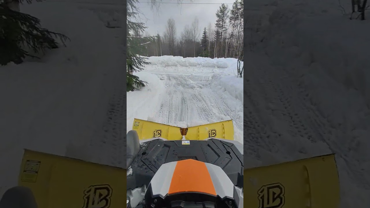 slush removal. #atv #lumenauraus