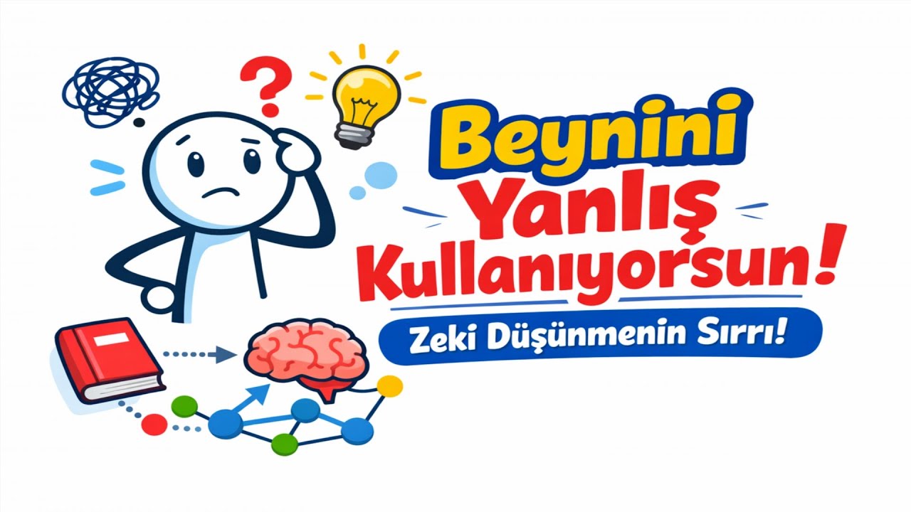 Beynini Yanlış Kullanıyorsun: Zeki İnsanların Düşünme Sırrı