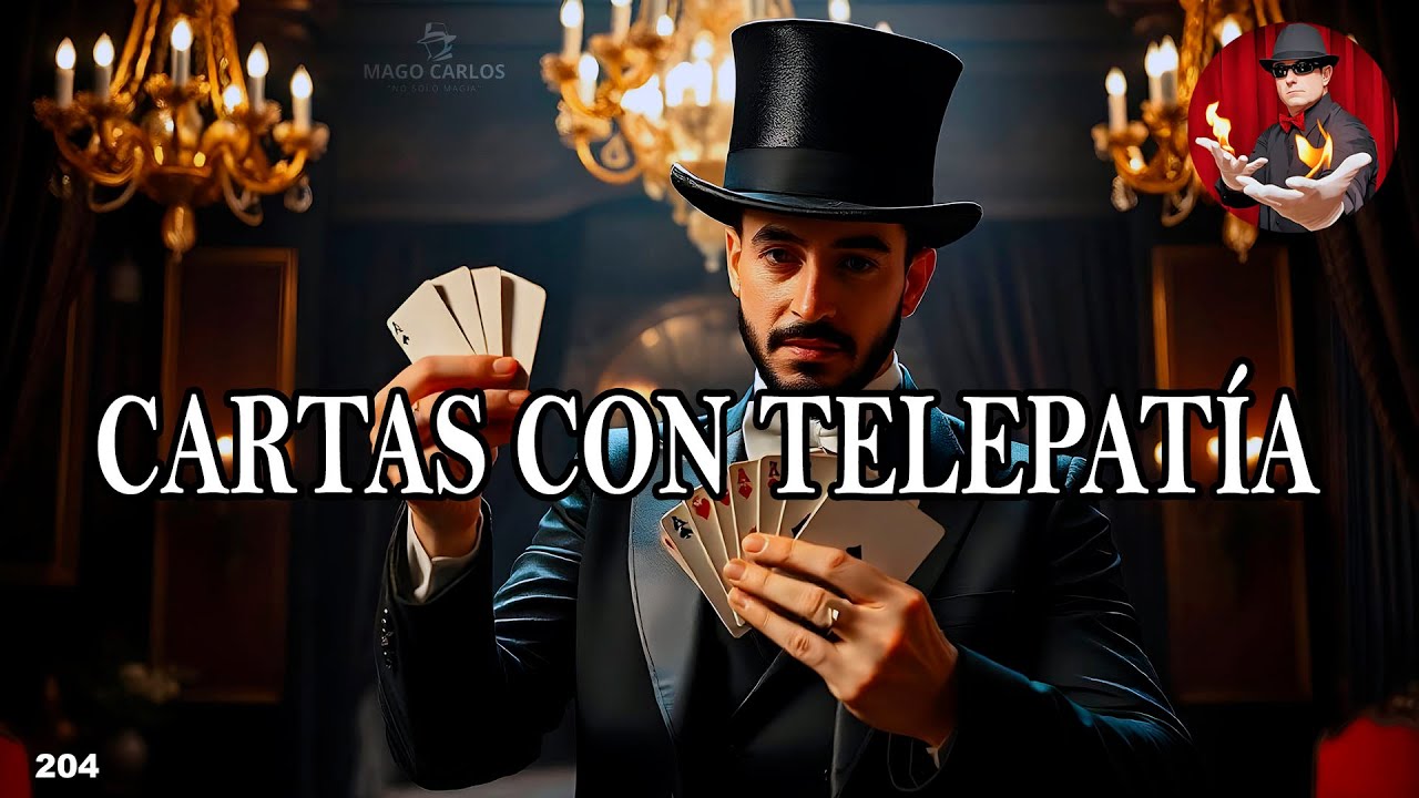 CARTAS con TELEPATIA - TRUCO FÁCIL e IMPACTANTE
