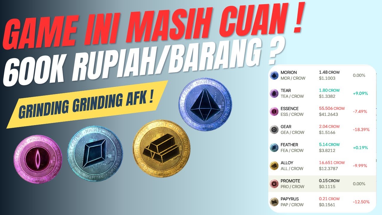 Game ini bisa menghasilkan UANG ? Bukan JUDOL ! Game OLD BUT GOLD ! AFK GRINDING ! Caranya gimana?
