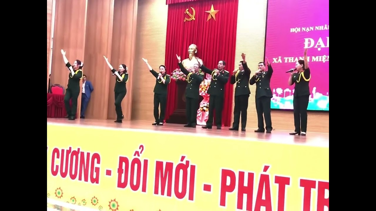 Đại hội nn chất độc da cam xã Thanh miện