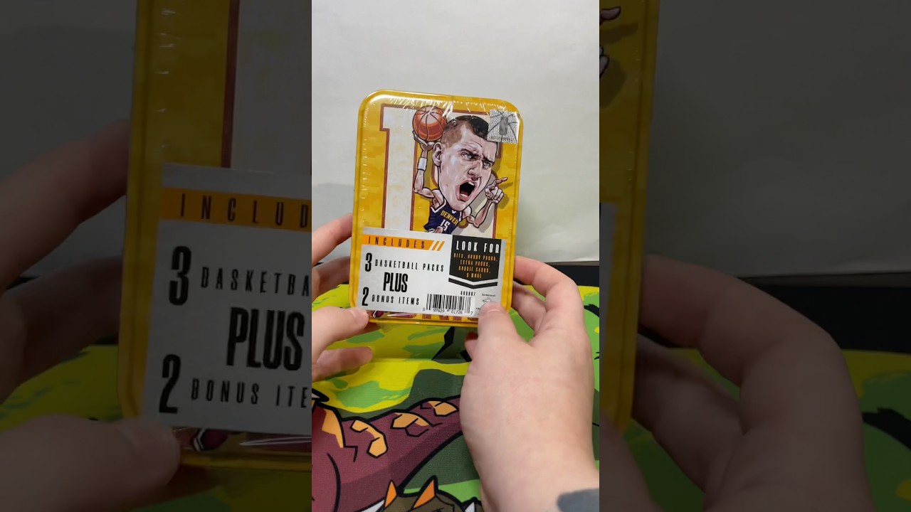 nikola jokic denver nuggets nba tin opening #tradingcards #basketballcards #nbacards #shorts