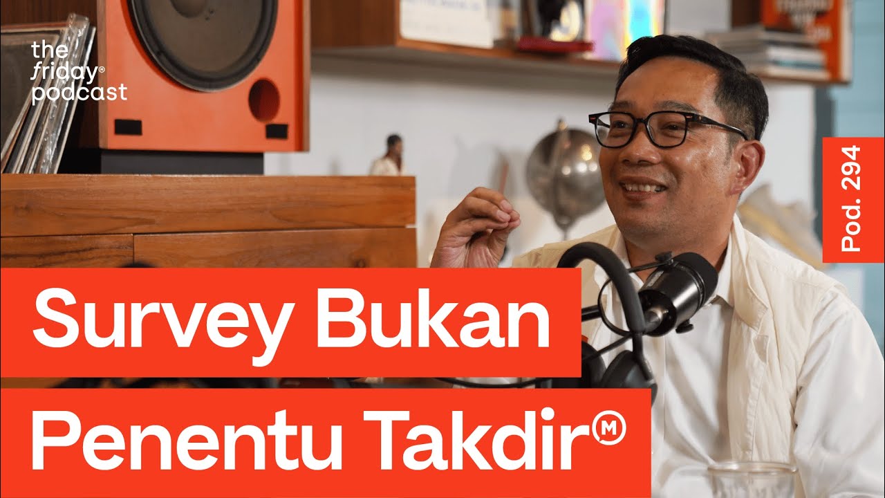 Pod. 294 Ridwan Kamil TALKS ABOUT JAKARTA'S STRESS LEVEL