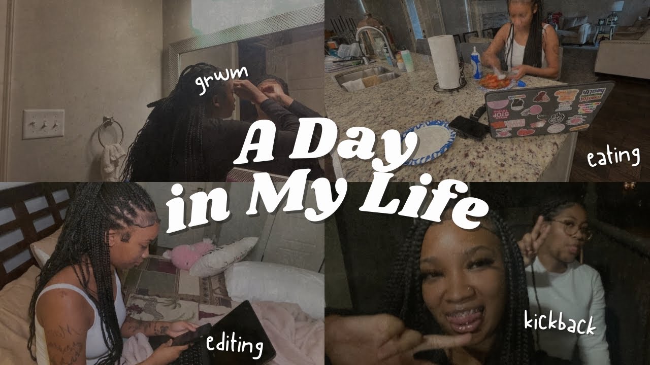 SPEND A SATURDAY WITH ME | kickback, Cooking, GRWM, Editing 
