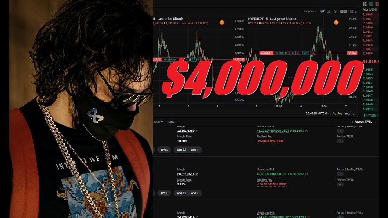 LIVE $4,000,000 Trade