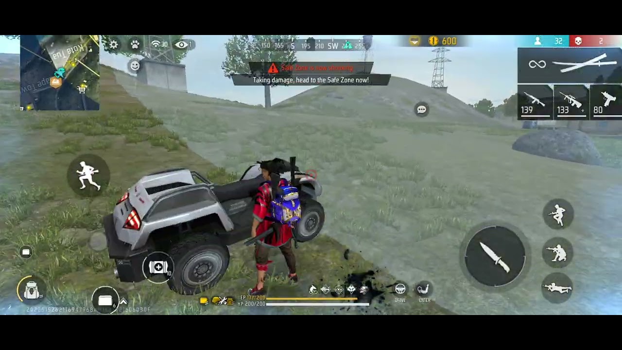BR King Gameplay | Easy Booyah Win
