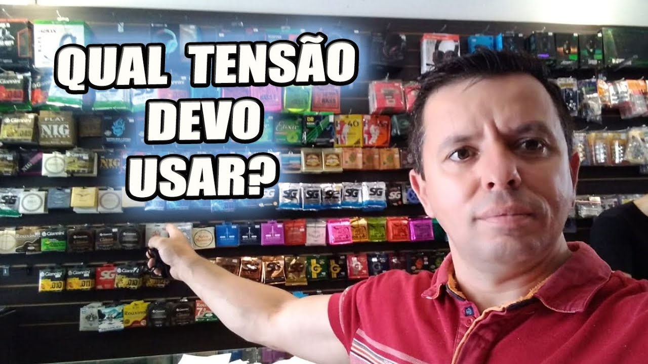 QUAL A MELHOR TENS&Atilde;O DE CORDAS PARA VIOL&Atilde;O DE A&Ccedil;O
