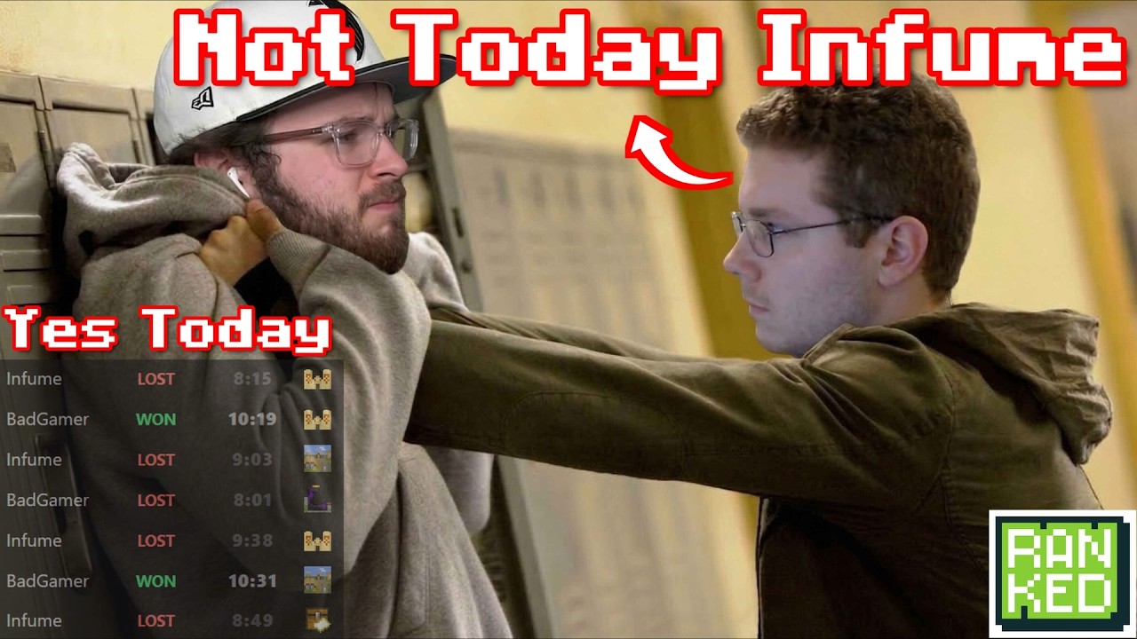 Infume BULLIES Feinberg on Top Ladder in MCSR Ranked