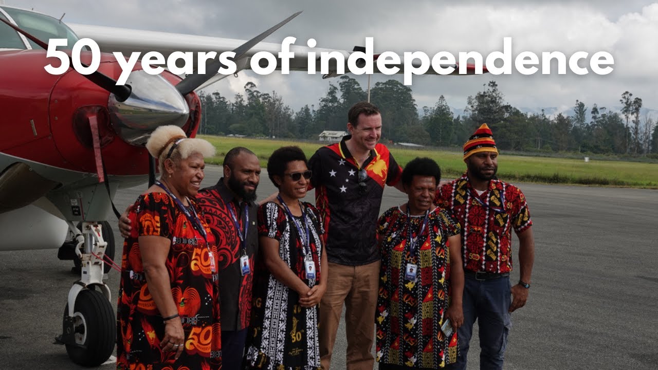 Celebrating 50 years of independence in Papua New Guinea