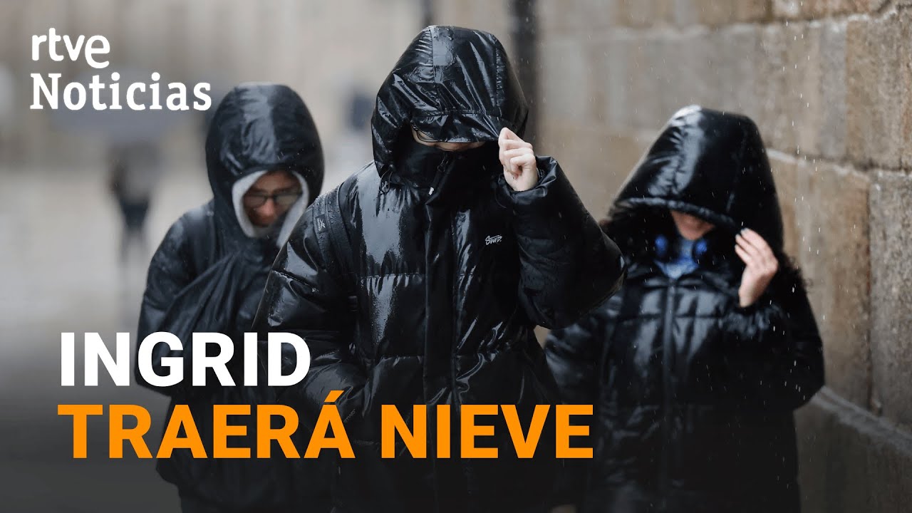 BORRASCA INGRID | ALERTA por FUERTES VIENTOS, NIEVE y OLEAJE en TRECE COMUNIDADES AUTÓNOMAS