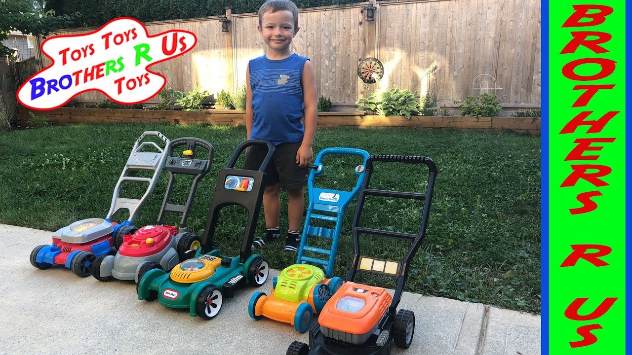 Toy Lawn Mower Little Tikes for Kids!