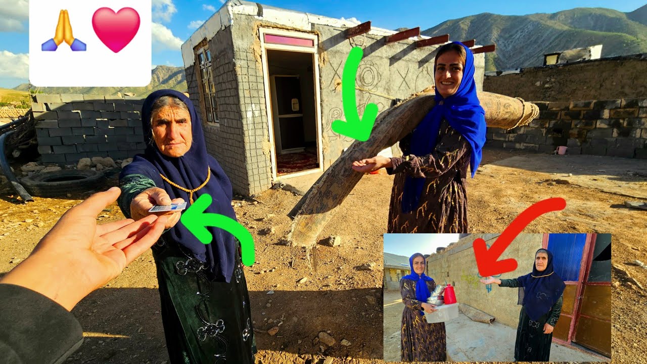 Selling a Halimah rug to a grandmother to buy necessities 