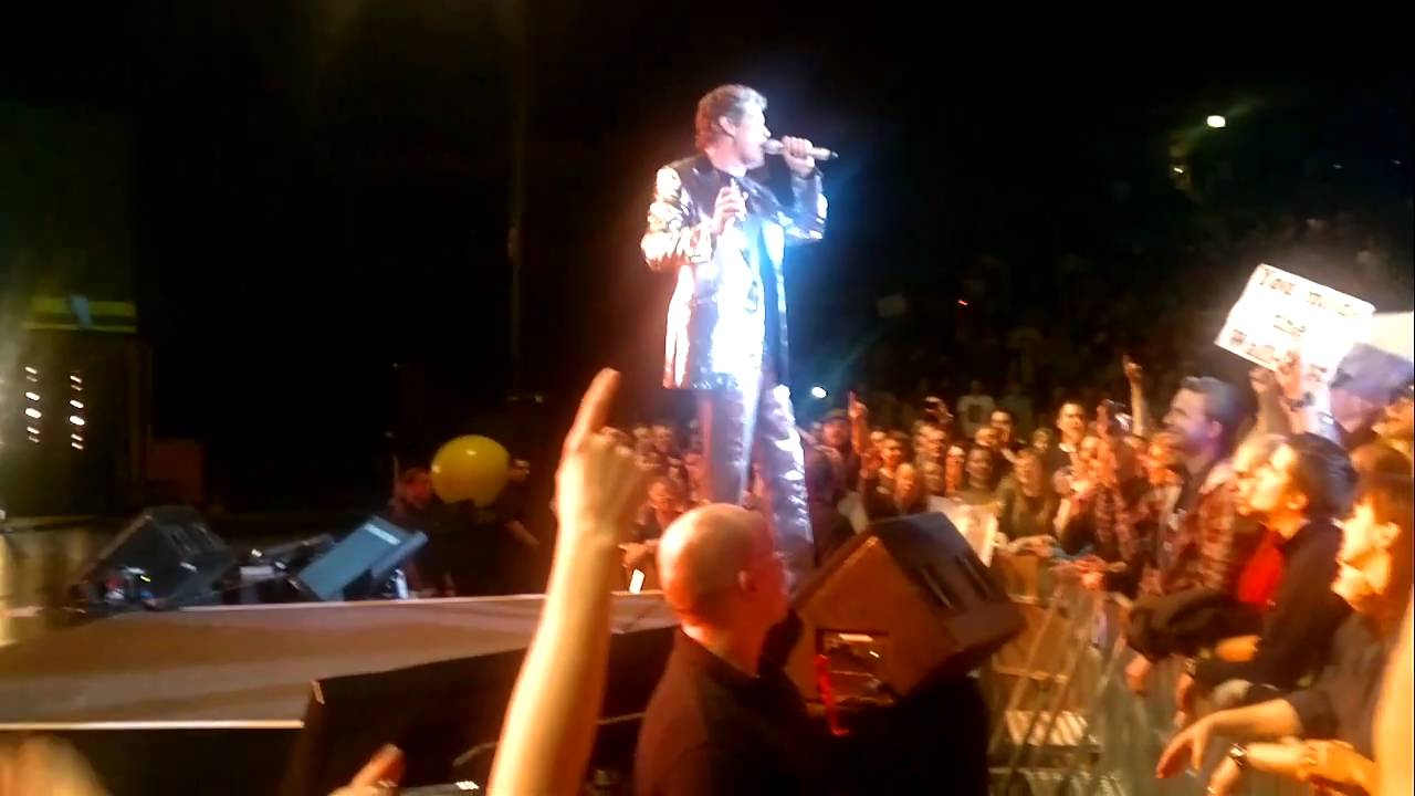The Hoff is back - David Hasselhoff - Live in Oberhausen 2011 - Abschluss