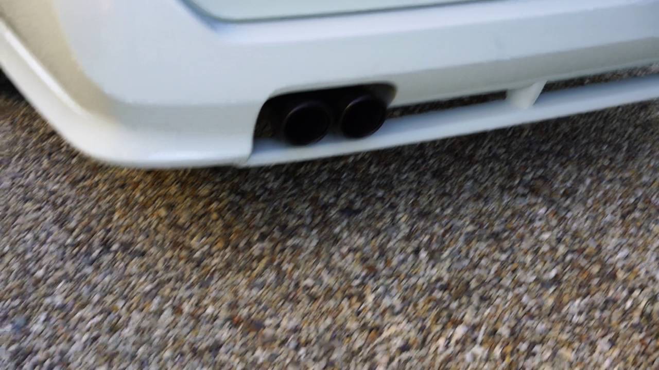 Nissan Elgrand E51 Custom Stainless Exhaust