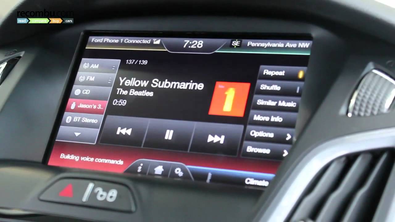 Ford Sync voice control system is like Siri for your car