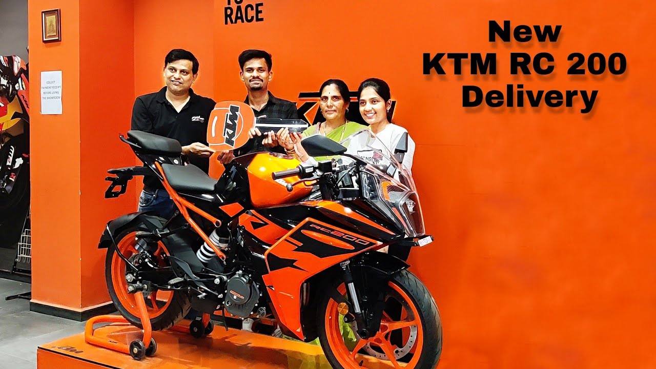 New KTM RC 200 2022 || Finally Taken Delivery || First Boy Of India Who Buy It By Self ❤️🔥🥳